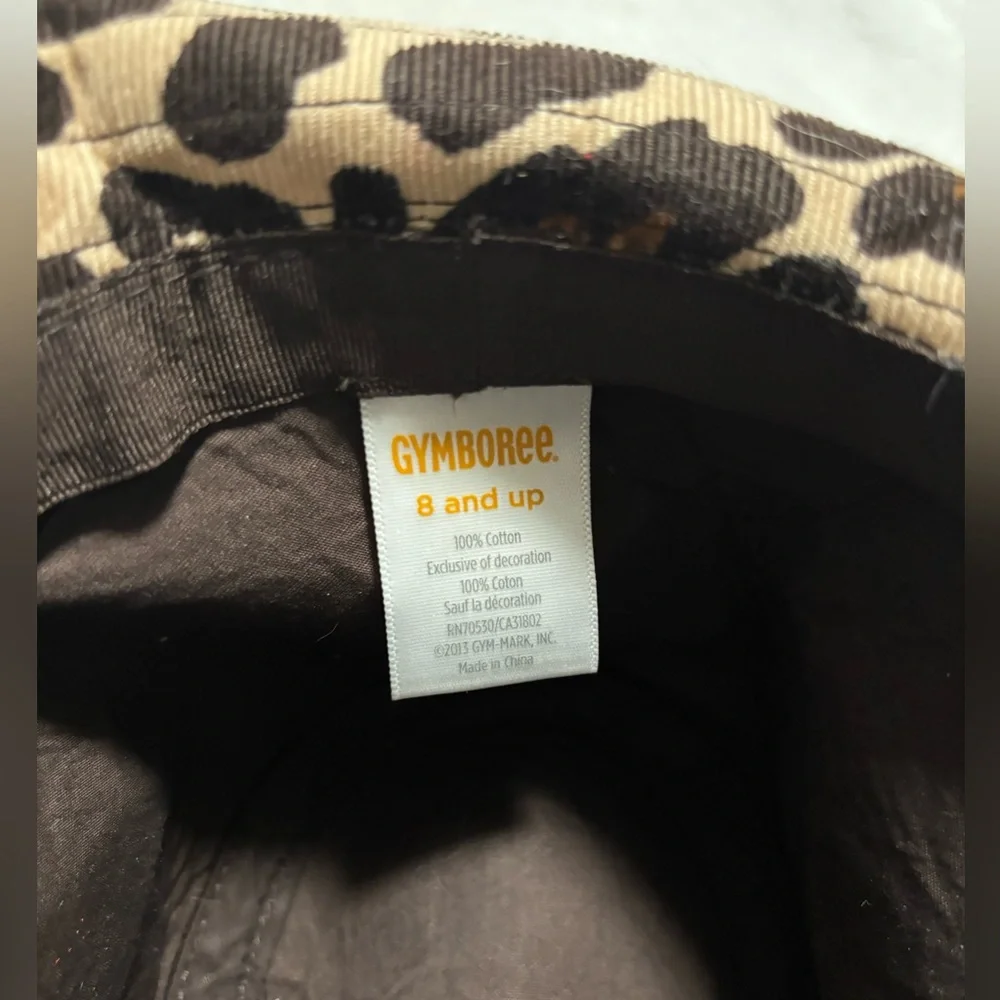 Gymboree Girls Cheetah Leopard Animal Print Hat